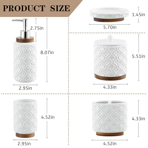 La mejor comparación de Accesorios para baño ceramica los 10 mejores. 20 Imagen adicional