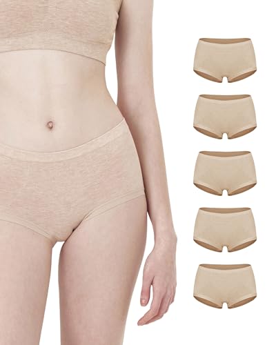 GODBODY Women’s Modal Seamless Underwear - No-Wedgie Design, Santoni Knit, Tencel Modal Panties