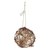 Attirez avec confort : attirez une variété d'oiseaux avec notre nichoir et nos matériaux faits à la main, créant des occasions agréables d'observation des oiseaux. Son design naturel offre un abri confortable, apportant un paradis imprégné de nature à votre espace extérieur.