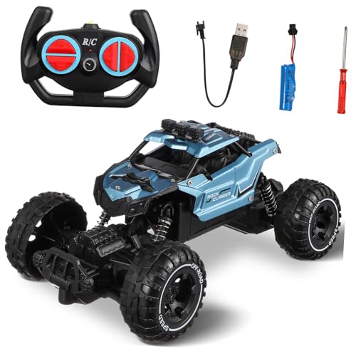 Voiture Télécommandée 1:16 Tout-Terrain Batterie 800mah Usage Extérieur Terrains Variés