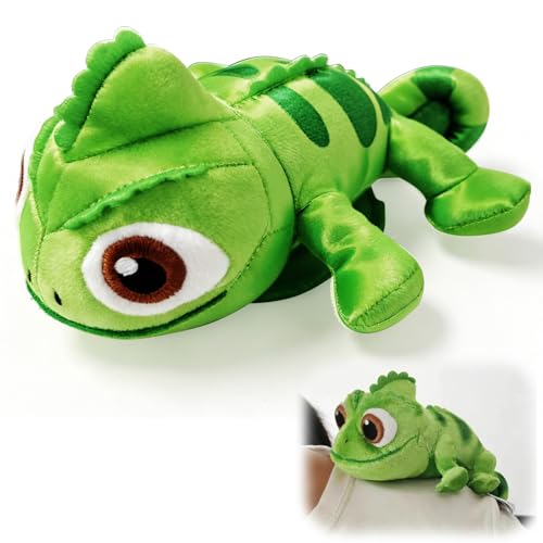 ToyBltzy Pascal Plüschtier Chamäleon Kuscheltier Pascal Shoulder Plüschpuppe Magnet Geschenk Geburtstag