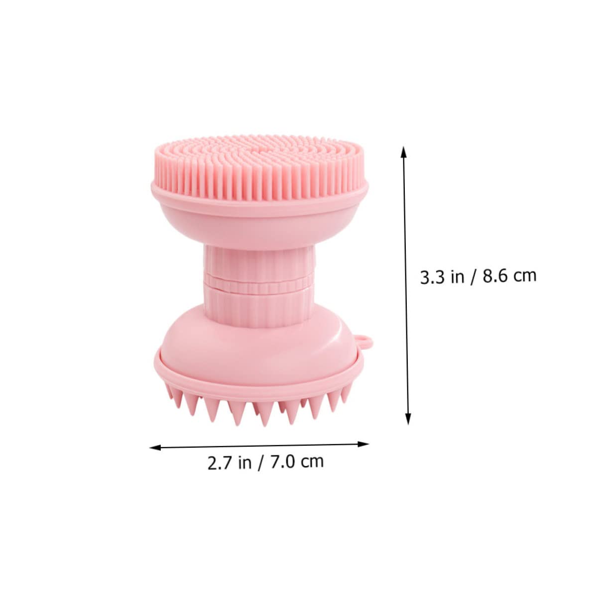 Healeved 3stücke Silikon Gesichtsreinigungsbürste Manuelle Massagebürste Für Gesichtsreinigung Und Hautpflege Doppelseitige Anwendung Geeignet Für Dusche Und Make-up