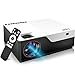 Wsky 1080P Projector, Native HD 4000Lux Home Theater- Support 1080P 1920x1080 Resolution with USB/HDMI/SD/AV Ports Ideal for Watching Movies Home Entertainment Gift Giving