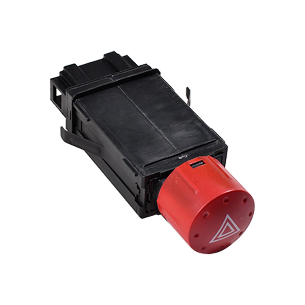 Warnblinkschalter Taster Warnblinkschalter Blinkerrelais Warnblinker Warnblinklicht Schalter Kompatibel mit Audi TT MK1 8N 1998-2006 8N0941509B
