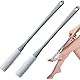 2 Stück Duschfußbürste, Fußpeelingbürste, Peeling und Fußmassage, Duschbürste mit langem Griff, Fußpflege für Dusche, 40 cm, Reinigungsbürste für die Zehen, 2 Stück