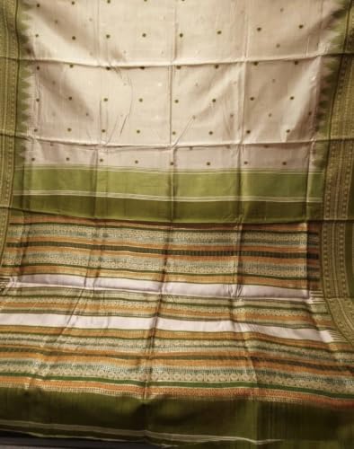 Generic tussar silk saree in tussar silk – image 3