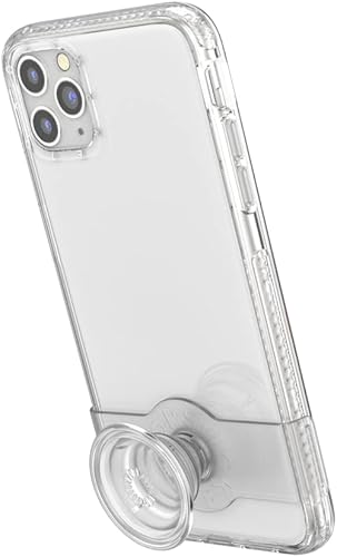 Miniatura 4 de PopSockets Funda para iPhone 11 Pro Max y iPhone Xs Max con agarre y deslizamiento para teléfono, funda para iPhone Pro MaxXS Max, transparente