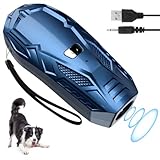 Antiabbaio per Cani, Dispositivi Antiabbaio per Cani Ultrasuoni Portatili con Doppia Frequenza, Dispositivo Antiabbaio per Cani con Portata Effettiva di 5m per Addestramento Interno ed Esterno