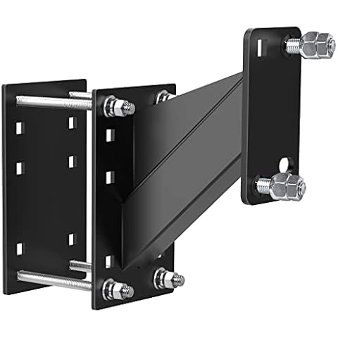 JEACENT Spare Tire Carrier, Spare Tire Bracket for Trailer, Heavy Duty Holds up to 160 Lbs, Fits 4 & 5 & 6 Lugs Trailer Wheels on 4", 4.25",4.5'', 4.75'', 5'' and 5.5'' Bolt Patterns Cover