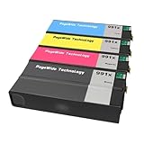 KFJHTWG Cartuccia d'inchiostro compatibile con 991X per stampante PageWide Pro 750dw 777z MFP 772dn 774dn(4Color 1Set)