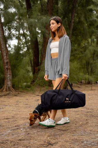 36" Noah & Paw Collapsible Travel Dog Crate w/ Pet Mat & Storage Bag (XL) $69.99 + Free Shipping + 30% Off Code TRN1QIOV - image 6