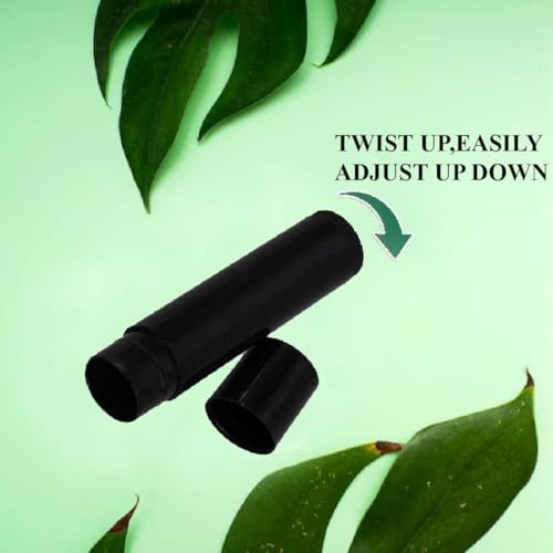 Image of 5Pc Empty Refillable Black Lip Chapstick Lipgloss Tube Container Lipstick Stick Lip Gloss Jar Tubes DIY Lip Gloss & Beauty Samples for Lipstick Kajal Lip Care Cosmetics Travel