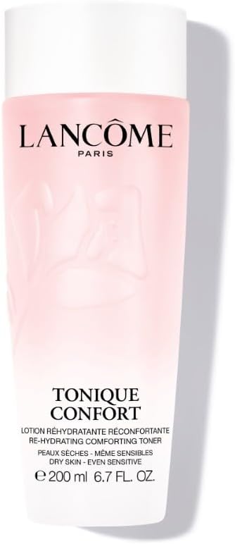 Tonique Confort Re-Hydrating Comforting Toner for Dry Skin, with Centifolia Rose Water, Hyaluronic Acid and Squalane, 97% Natural Origin Ingredients, 200ml