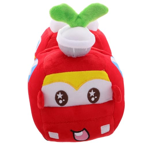 Camion de pompiers en peluche pour rituel du coucher dans la chambre
