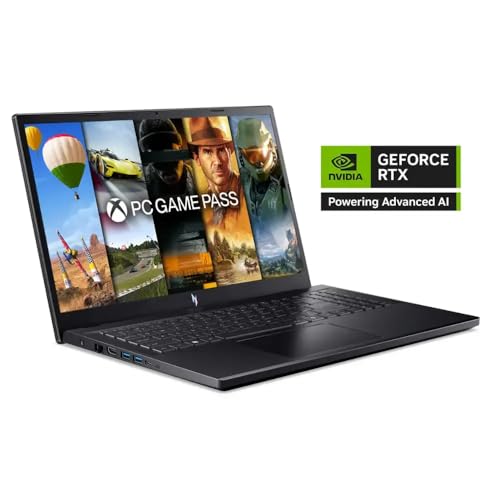 Nitro V Gaming Laptop, 15.6" FHD IPS Display, 144Hz, AMD Ryzen 5 7535HS, 6 core, GeForce RTX 4050, 16GB DDR5, 1TB SSD, Obsidian Black, Windows 11, BK, borsa per laptop, TWE Mouse Pad & Mouse - Notebook - Immagine 4