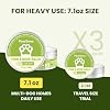 PawSono Lick-Safe Dog Paw & Nose Balm with Coconut Oil | All-Natural Moisturizer & Soother for Dry, Cracked Pads & Snout | Heat & Cold Pavement Protection Wax, Nose Butter for Bulldogs (7.1 oz / 200g)