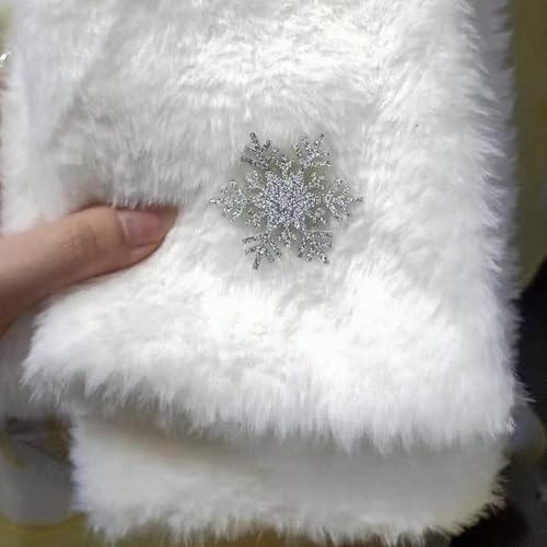 Bufanda con copos de nieve para niños perfecta para regalar en invierno 4