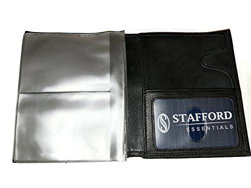 Stafford Men's Tall Leather Wallet (Black)3