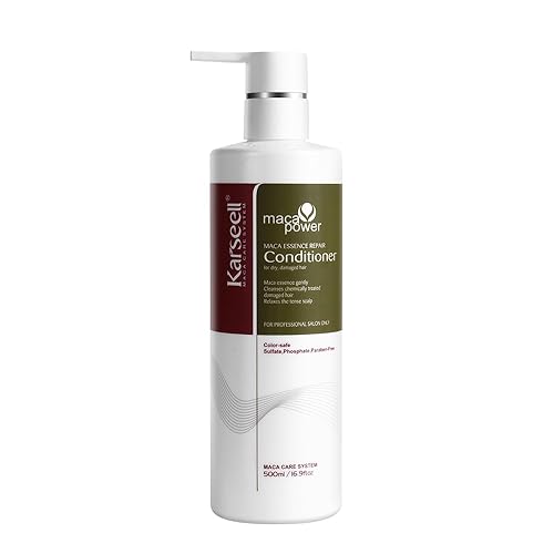 Miniatura 1 de Acondicionador profundo restaura aceite de argán esencia herbaria tratamiento para el cabello suave brillante para cabello seco y dañado 16.9 fl oz