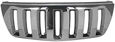 Spec-D Tuning HG-GKEE99CVTH2 Jeep Grand Cherokee Laredo Limited Chrome Vertical Front Grill Grille