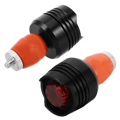 Luz indicadora para manillar de bicicleta de aluminio y plástico 1