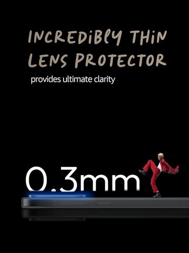 Image of Lensarmor Compatible with OnePlus Nord CE6 Black Camera Lens Protector (1 Pack) - Premium 9H Tempered Glass, Military-Grade Protection, Ultra-Clear Transparency & Case-Friendly Design