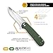 OUTDOOR EDGE Razor VX3 | Replaceable Blade EDC Folding Pocket Knife | 3