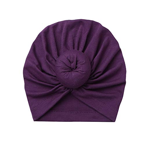 Image of YiZYiF Newborn Baby Turban Soft Rabbit Ears Hospital Hat 3Pack