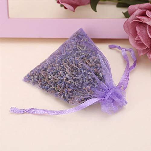 12 bolsas de sachet de lavanda natural para hogar miniatura 2