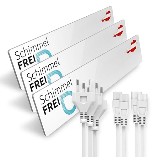 ELIAS Schimmel Dry - Schimmelentferner Wand & Bad -ohne Chemie für immer Schimmelfrei - Die Alternative zum Schimmelspray und zur Schimmelfarbe innen Weiß