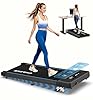 CHAOKE Walking Pad Treadmill with 9% Incline, 10KM/H Under Desk Treadmill for Home Office 2.75HP Quiet Motor Running Machines Max 330LBS Capacity with 12 HIIT Programs