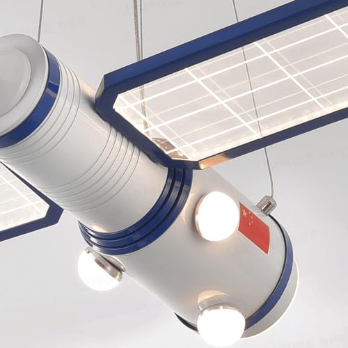 Suspension satellite spatial LED dimmable pour lustre chambre enfant - 6
