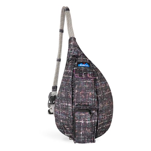Image of KAVU Mini Rope Sling Pack with Adjustable Rope Shoulder Strap, Tweedish