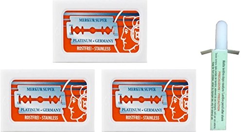 30 lames M?rkur Super Platinum avec un crayon hémostatique