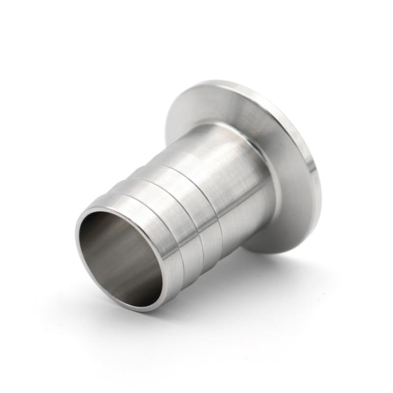 1 Stück Edelstahl 304 KF40 Vakuumschlauchtülle OD6 8 13 16 20 25 38 mm Flanschadapter Rohrverschraubungsklemme (Color : KF40, Size : 25mm)
