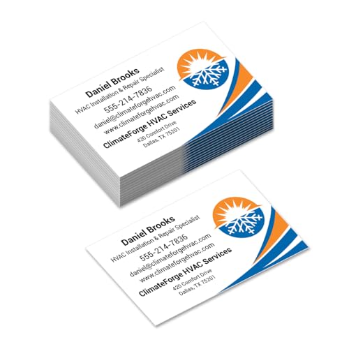 Custom HVAC Cards Dual Climate Pro