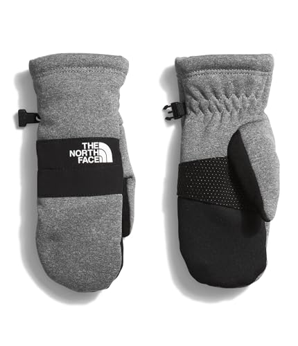 THE NORTH FACE Kids' Sierra Etip Mitt, TNF Medium Grey Heather, Small