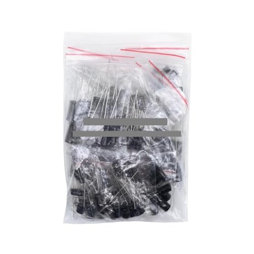 Kit d'assortiment de condensateurs électrolytiques 120 pièces de 1uF à 470uF pour vos circuits