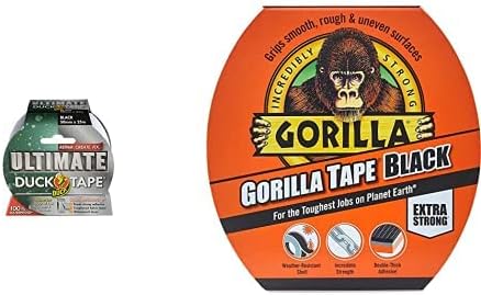 Duck Tape Ultimate Cloth Tape Clear 50mm x 20m. The ultimate high strength waterproof gaffer and duct adhesive cloth repair tape