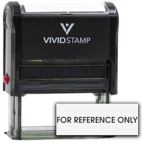 for Reference Only Self Inking Rubber Stamp (Black Ink) - Medium