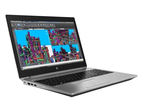 HP ZBook 15 G5 15,6' 1920 x 1080 Full HD Intel Core i7 8850H 256 Go SSD Disque dur 32 Go Mémoire Windows 11 Pro Nvidia Quadro P2000 Mobile Workstation Notebook Ordinateur portable (reconditionné)