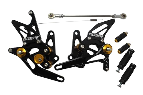 Commandes reculées Hayabusa 1300 repose pied moto réglable