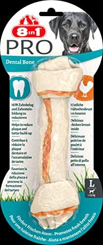8in1 Pro Dental Bone L - healthy chewing bone for large dogs for dental care, 1 piece