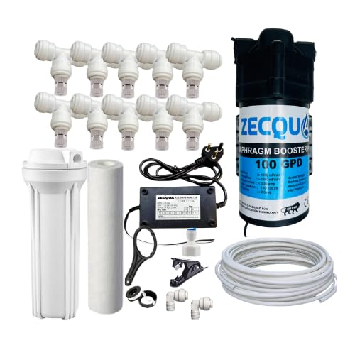 Fogger Kit for Dairy & Poultry Farm | Top-Performance Fogger System with 100 GPD Pump, 10 Nozzles & 25m Pipe-image-7