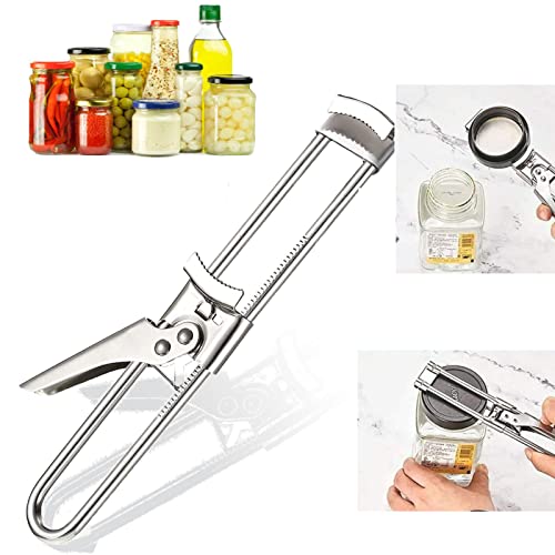 Sbnm Master Opener Adjustable Jar & Bottle Opener, Jar Opener For Weak Hands With Good Grip To Easy And Twist, Good Grip Manual Jar Bottle Opener (1) #TOP30