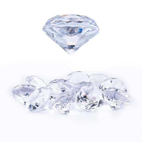 Niceup 26PCS Fake Diamonds Gems