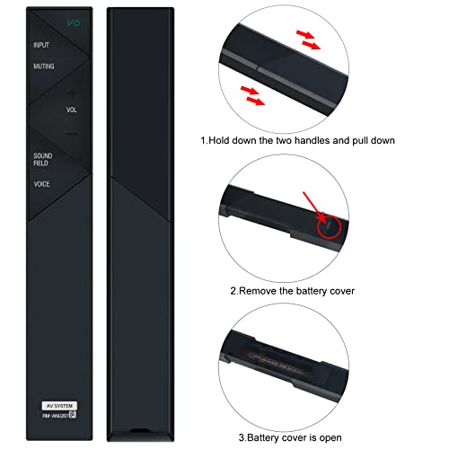 RM-ANU207 VINABTY Replace Infrared Remote Control Fit for Sony HT-ST5 SA-WST5 Sound Bar SA-ST5 HT-XT1 - Image 2