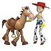 Imagen de Mattel Disney Pixar Toy Story 5 Pack de 2 Figuras de acción articuladas a Escala de Juego de 17
