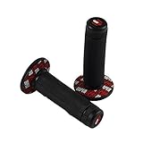 -Einzelgewicht: 0,16 kg CBFYKU 22mm Universal Motorrad Lenker Teil Racing Motorrad Lenker Für Protaper Yamaha KTM Motocross Moto Grip Pit Bike (Farbe : Schwarz und Rot)