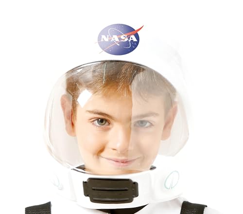 Guirca capacete astronauta, cor branca, tamanho único (13981.0)